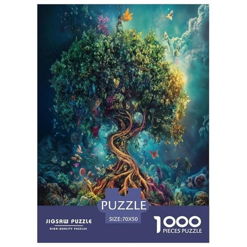 Baum des Lebens Puzzle 1000 Teile Schwer Puzzle Spielzeug Lernspiel Impossible Herausforderungsspielzeug Für Erwachsene Und Kinder Ab 12 Jahren 70x50cm/1000pcs Baum des Lebens Puzzle 1000 Teile Schwer Puzzle Spielzeug Lernspiel Impossible Herausforderungsspielzeug Für Erwachsene Und Kinder Ab 12 Jahren 70x50cm/1000pcs von TNSGHAVED
