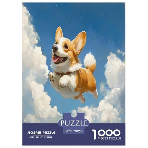 Corgi Puzzle 1000-teilige Schwer Puzzle Spielzeug Lernspiel Impossible Herausforderungsspielzeug Für Erwachsene Und Kinder Ab 12 Jahren 70x50cm/1000pcs Corgi Puzzle 1000-teilige Schwer Puzzle Spielzeug Lernspiel Impossible Herausforderungsspielzeug Für Erwachsene Und Kinder Ab 12 Jahren 70x50cm/1000pcs von TNSGHAVED
