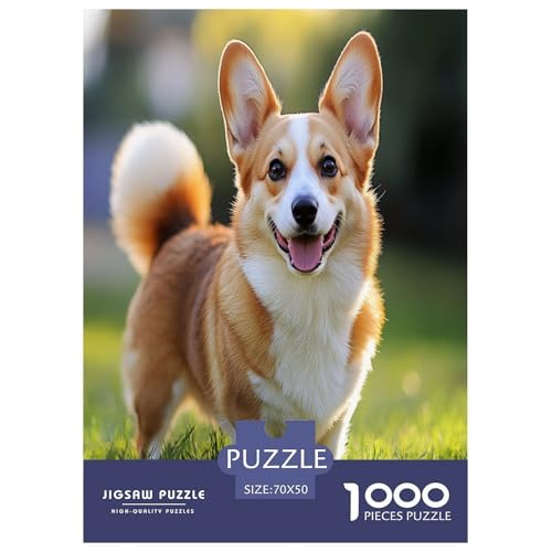 Corgi Puzzles 1000 Teile Schwer Puzzle Spielzeug Lernspiel Impossible Herausforderung Spielzeug Für Erwachsene Und Kinder Ab 12 Jahren 70x50cm/1000pcs Corgi Puzzles 1000 Teile Schwer Puzzle Spielzeug Lernspiel Impossible Herausforderung Spielzeug Für Erwachsene Und Kinder Ab 12 Jahren 70x50cm/1000pcs von TNSGHAVED