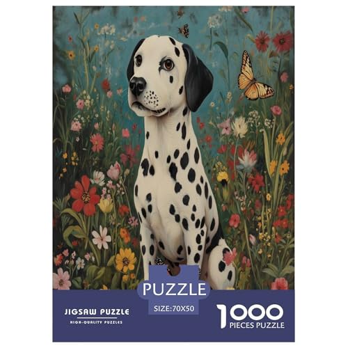 DALMATISCHE Puzzles 1000 Teile Schwer Puzzle Spielzeug Lernspiel Impossible Herausforderung Spielzeug Für Erwachsene Und Kinder in Bewährter 70x50cm/1000pcs DALMATISCHE Puzzles 1000 Teile Schwer Puzzle Spielzeug Lernspiel Impossible Herausforderung Spielzeug Für Erwachsene Und Kinder in Bewährter 70x50cm/1000pcs von TNSGHAVED