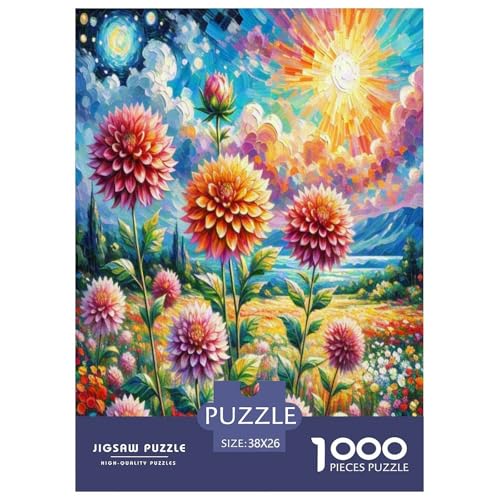 Dahlia Puzzle 1000-teilige Schwer Puzzle Spielzeug Lernspiel Impossible Herausforderungsspielzeug Für Erwachsene Und Kinder Ab 14 Jahren 38x26cm/1000pcs Dahlia Puzzle 1000-teilige Schwer Puzzle Spielzeug Lernspiel Impossible Herausforderungsspielzeug Für Erwachsene Und Kinder Ab 14 Jahren 38x26cm/1000pcs von TNSGHAVED