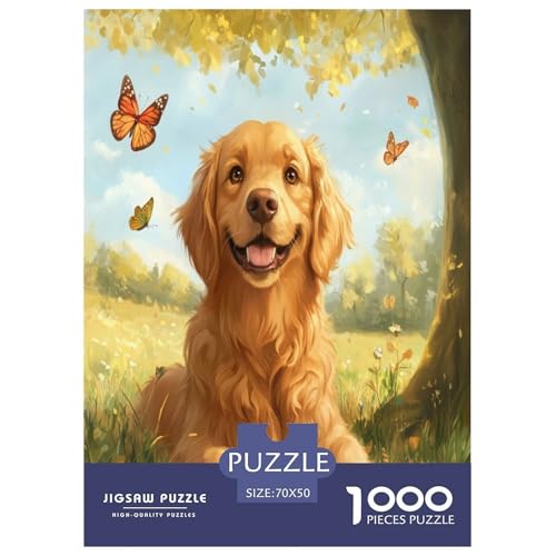 Der Labrador Retriever Puzzles 1000 Teile Schwer Puzzle Spielzeug Lernspiel Impossible Herausforderung Spielzeug Für Erwachsene Und Kinder in Bewährter 70x50cm/1000pcs Der Labrador Retriever Puzzles 1000 Teile Schwer Puzzle Spielzeug Lernspiel Impossible Herausforderung Spielzeug Für Erwachsene Und Kinder in Bewährter 70x50cm/1000pcs von TNSGHAVED
