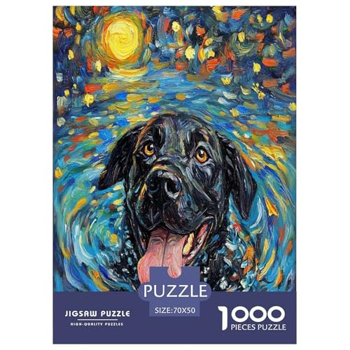 Der Labrador Retriever Puzzles 1000 Teile Schwer Puzzle Spielzeug Lernspiel Impossible Herausforderungsspielzeug Für Erwachsene Und Kinder Ab 14 Jahren 70x50cm/1000pcs Der Labrador Retriever Puzzles 1000 Teile Schwer Puzzle Spielzeug Lernspiel Impossible Herausforderungsspielzeug Für Erwachsene Und Kinder Ab 14 Jahren 70x50cm/1000pcs von TNSGHAVED