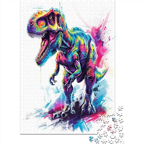 Dinosaurier Puzzle 1000 Teile Erwachsene Puzzles Für Erwachsene Klassische Puzzles 1000 Teile Erwachsene Puzzlespiel Schwer Pädagogisches Spielzeug Erwachsene Kinder Puzzel 1000pcs (75x50cm) von TNSGHAVED