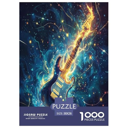 Gitarre Puzzle 1000-teilige Schwer Puzzle Spielzeug Lernspiel Impossible Herausforderungsspielzeug Für Erwachsene Und Kinder Ab 12 Jahren 38x26cm/1000pcs Gitarre Puzzle 1000-teilige Schwer Puzzle Spielzeug Lernspiel Impossible Herausforderungsspielzeug Für Erwachsene Und Kinder Ab 12 Jahren 38x26cm/1000pcs von TNSGHAVED