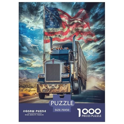 Großer LKW Puzzle 1000-teilige Schwer Puzzle Spielzeug Lernspiel Impossible Herausforderung Spielzeug Für Erwachsene Kinder 70x50cm/1000pcs Großer LKW Puzzle 1000-teilige Schwer Puzzle Spielzeug Lernspiel Impossible Herausforderung Spielzeug Für Erwachsene Kinder 70x50cm/1000pcs von TNSGHAVED