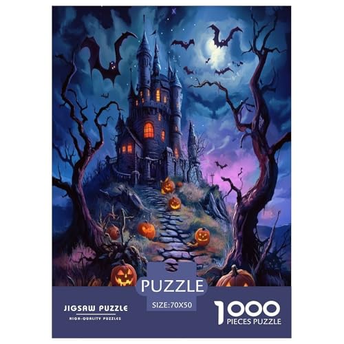 Halloween Dorf Puzzle 1000-teilige Schwer Puzzle Spielzeug Lernspiel Impossible Herausforderung Spielzeug Für Erwachsene Und Kinder in Bewährter 70x50cm/1000pcs Halloween Dorf Puzzle 1000-teilige Schwer Puzzle Spielzeug Lernspiel Impossible Herausforderung Spielzeug Für Erwachsene Und Kinder in Bewährter 70x50cm/1000pcs von TNSGHAVED