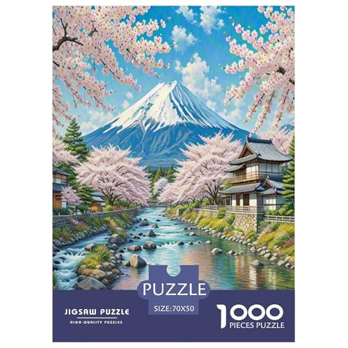 Kirschblüte Puzzle 1000-teilige Schwer Puzzle Spielzeug Lernspiel Impossible Herausforderungsspielzeug Für Erwachsene Und Kinder Ab 12 Jahren 70x50cm/1000pcs Kirschblüte Puzzle 1000-teilige Schwer Puzzle Spielzeug Lernspiel Impossible Herausforderungsspielzeug Für Erwachsene Und Kinder Ab 12 Jahren 70x50cm/1000pcs von TNSGHAVED