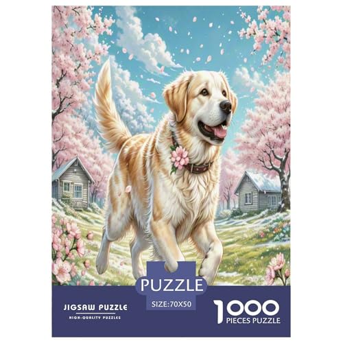 Labrador Retriever Puzzle 1000 Teile Schwer Puzzle Spielzeug Pädagogisches Spiel Impossible Herausforderungsspielzeug Für Erwachsene Und Kinder Ab 14 Jahren 70x50cm/1000pcs Labrador Retriever Puzzle 1000 Teile Schwer Puzzle Spielzeug Pädagogisches Spiel Impossible Herausforderungsspielzeug Für Erwachsene Und Kinder Ab 14 Jahren 70x50cm/1000pcs von TNSGHAVED