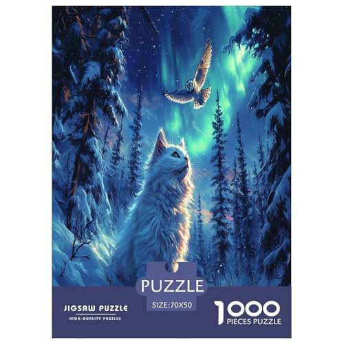 Norwegische Waldkatte Puzzles 1000 Teile Schwer Puzzle Spielzeug Pädagogisches Spiel Impossible Herausforderung Spielzeug Für Erwachsene Und Kinder in Bewährter 70x50cm/1000pcs Norwegische Waldkatte Puzzles 1000 Teile Schwer Puzzle Spielzeug Pädagogisches Spiel Impossible Herausforderung Spielzeug Für Erwachsene Und Kinder in Bewährter 70x50cm/1000pcs von TNSGHAVED
