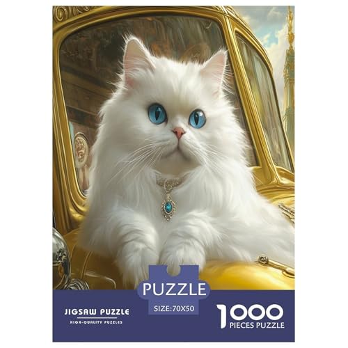 Persische Katze Puzzle 1000-teilige Schwer Puzzle Spielzeug Lernspiel Impossible Herausforderungsspielzeug Für Erwachsene Und Kinder Ab 14 Jahren 70x50cm/1000pcs Persische Katze Puzzle 1000-teilige Schwer Puzzle Spielzeug Lernspiel Impossible Herausforderungsspielzeug Für Erwachsene Und Kinder Ab 14 Jahren 70x50cm/1000pcs von TNSGHAVED