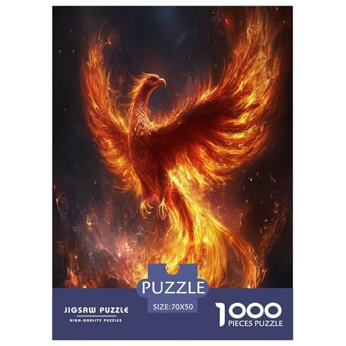 Phoenix Puzzle 1000-teilige Schwer Puzzle Spielzeug Lernspiel Impossible Herausforderungsspielzeug Für Erwachsene Und Kinder Ab 12 Jahren 70x50cm/1000pcs Phoenix Puzzle 1000-teilige Schwer Puzzle Spielzeug Lernspiel Impossible Herausforderungsspielzeug Für Erwachsene Und Kinder Ab 12 Jahren 70x50cm/1000pcs von TNSGHAVED