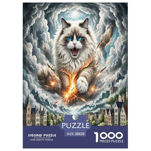 Ragdoll Puzzles 1000 Teile Schwer Puzzle Spielzeug Lernspiel Impossible Herausforderungsspielzeug Für Erwachsene Und Kinder Ab 14 Jahren 38x26cm/1000pcs Ragdoll Puzzles 1000 Teile Schwer Puzzle Spielzeug Lernspiel Impossible Herausforderungsspielzeug Für Erwachsene Und Kinder Ab 14 Jahren 38x26cm/1000pcs von TNSGHAVED