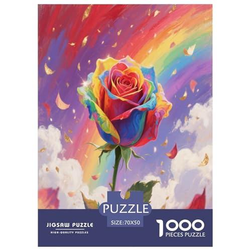 Rose Puzzles 1000 Teile Schwer Puzzle Spielzeug Lernspiel Impossible Herausforderung Spielzeug Für Erwachsene Und Kinder in Bewährter 70x50cm/1000pcs Rose Puzzles 1000 Teile Schwer Puzzle Spielzeug Lernspiel Impossible Herausforderung Spielzeug Für Erwachsene Und Kinder in Bewährter 70x50cm/1000pcs von TNSGHAVED