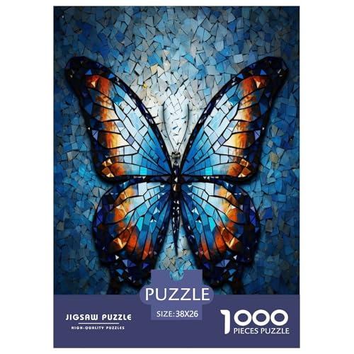 Schmetterling Puzzles 1000 Teile Schwer Puzzle Spielzeug Lernspiel Impossible Herausforderungsspielzeug Für Erwachsene Und Kinder Ab 12 Jahren 38x26cm/1000pcs Schmetterling Puzzles 1000 Teile Schwer Puzzle Spielzeug Lernspiel Impossible Herausforderungsspielzeug Für Erwachsene Und Kinder Ab 12 Jahren 38x26cm/1000pcs von TNSGHAVED