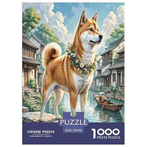 Shiba Inu Puzzles 1000 Teile Schwer Puzzle Spielzeug Pädagogisches Spiel Impossible Herausforderungsspielzeug Für Erwachsene Und Kinder Ab 12 Jahren 70x50cm/1000pcs Shiba Inu Puzzles 1000 Teile Schwer Puzzle Spielzeug Pädagogisches Spiel Impossible Herausforderungsspielzeug Für Erwachsene Und Kinder Ab 12 Jahren 70x50cm/1000pcs von TNSGHAVED