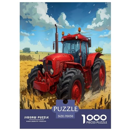Traktor Puzzles 1000 Teile Schwer Puzzle Spielzeug Lernspiel Impossible Herausforderung Spielzeug Für Erwachsene Und Kinder Ab 14 Jahren 70x50cm/1000pcs Traktor Puzzles 1000 Teile Schwer Puzzle Spielzeug Lernspiel Impossible Herausforderung Spielzeug Für Erwachsene Und Kinder Ab 14 Jahren 70x50cm/1000pcs von TNSGHAVED
