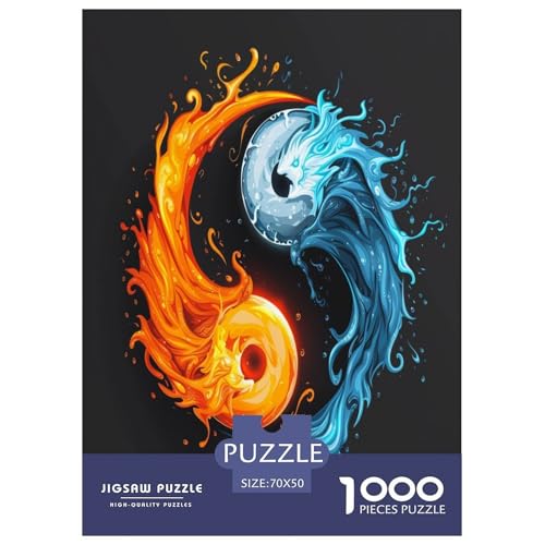 Yin und Yang Puzzle 1000-teilige Schwer Puzzle Spielzeug Lernspiel Impossible Herausforderungsspielzeug Für Erwachsene Und Kinder in Bewährter 70x50cm/1000pcs Yin und Yang Puzzle 1000-teilige Schwer Puzzle Spielzeug Lernspiel Impossible Herausforderungsspielzeug Für Erwachsene Und Kinder in Bewährter 70x50cm/1000pcs von TNSGHAVED
