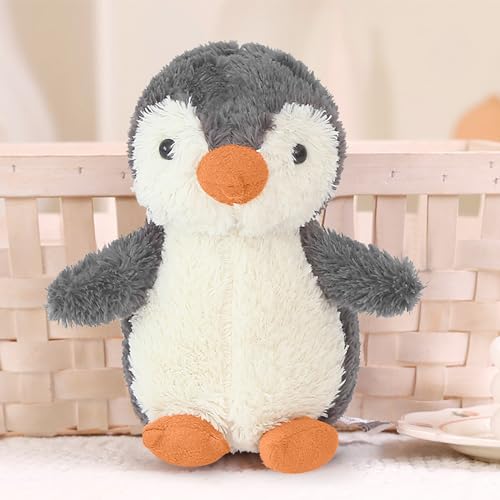 TNSLAND Pinguin Kuscheltier Pinguin Stofftier Penguin Plush Toy Kuscheltiere Süß Pinguine Stuffed Animals Süße Kuscheltiere Mädchen Pinguin Spiel für Mädchen Jungen Pinguin Geschenk Kuscheltier Süß von TNSLAND