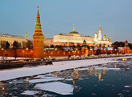 1000 Piece Jigsaw for Adult Kid Moscow Kremlin Challenging Jigsaw Games for Adults,for Birthday Thanksgiving38*26cm von TNTEVX