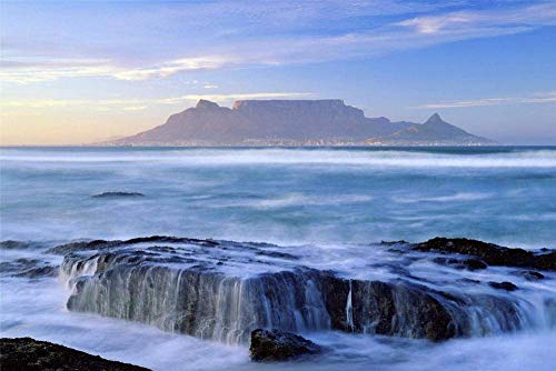 1000 Pieces Puzzles,Wooden Jigsaw Puzzles Educational Game Stress Reliever for Adult Kids - Table Mountain National Park38*26cm von TNTEVX