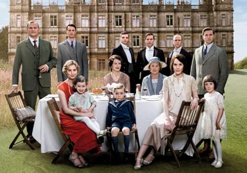 1000 Teile Downton.EIN Filmplakat-Puzzle für Erwachsene Familien, Lernspielzeug, 50 x 70 cm von TNTEVX