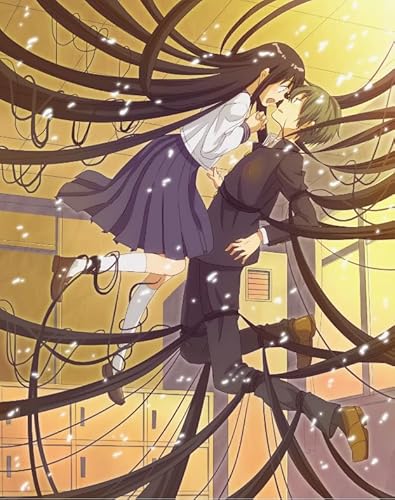 1000 Teile Japanisches Animes Hyouka Poster Puzzle Spaß Spiel Spielzeug Lernspiel für Erwachsene 26x38CM von TNTEVX