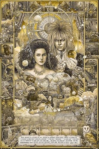 1000 Teile Puzzle Labyrinthe Retro-Filmplakat Für Familie Stressabbau Lernspielzeug Qw851Zp 50x70CM von TNTEVX