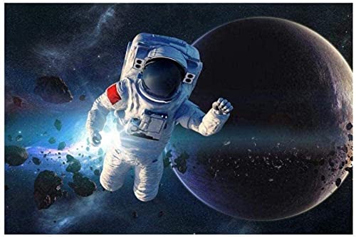 1000 Teile Puzzle für Erwachsene, Holzpuzzle, Universum, Astronaut, DIY-Puzzle, kreatives Puzzle, pädagogische Dekompression, 26 x 38 cm von TNTEVX