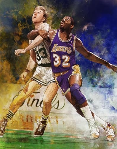 2000 Teile Basketballspieler Larry.Bird Poster Puzzle für pädagogisches Spielzeug für Erwachsene und Familien, 70x100CM von TNTEVX