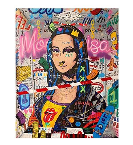 2000-teiliges Puzzle Graffiti-Wandkunst, Straße, buntes Graffiti-Pop-Poster, Familienspiele für Erwachsene, Kinderspiele, Lernspielzeug, Px327Yk, 70 x 100 cm von TNTEVX