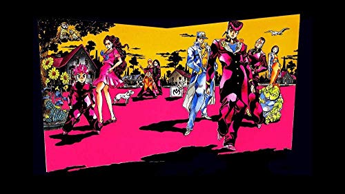 Anime Yo-Yo Wallpaper Bizarre Adventure 2000-teiliges Puzzle für Erwachsene, Lernspiel, Spielzeug, Gehirn-Challenge-Puzzle für Kinder, Sets für Familienpuzzle, Geschenk, 70 x 100 cm von TNTEVX