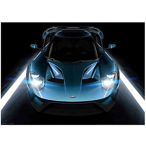 Jigsaw Puzzles for Adults 1000 Pieces Sports Car 1000 Piece Jigsaw Puzzles for Adults Kids Forza Motorsport 6: The Game a Challenging and Fun Family Cooperative Game38*26cm von TNTEVX