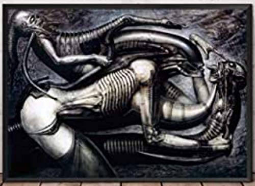 Puzzle 1000 Teile, Bild zusammensetzen, Hr Giger Li Ii Art für Erwachsene, Kinderspiele, Lernspielzeug, Wq79Xz, 38 x 52 cm Puzzle 1000 Teile, Bild zusammensetzen, Hr Giger Li Ii Art für Erwachsene, Kinderspiele, Lernspielzeug, Wq79Xz, 38 x 52 cm von TNTEVX