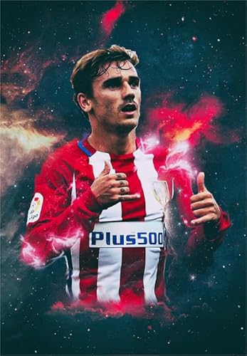 Puzzle 1000 Teile, französischer Fußballspieler A. Griezmann, Poster, Dekompressionsspiel für Erwachsenenspielzeug, Gt622Zw, 26 x 38 cm von TNTEVX