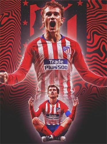 Puzzle 1000 Teile, französischer Fußballspieler A. Griezmann, Poster, Dekompressionsspiel für Erwachsenenspielzeug, Gt625Zw, 50 x 70 cm von TNTEVX