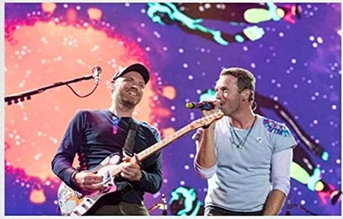 Puzzle 1000 Teile Coldplay Popmusik-Sänger-Poster Papierspielzeug für Erwachsene Dekompressionsspiel 38x52CM Puzzle 1000 Teile Coldplay Popmusik-Sänger-Poster Papierspielzeug für Erwachsene Dekompressionsspiel 38x52CM von TNTEVX