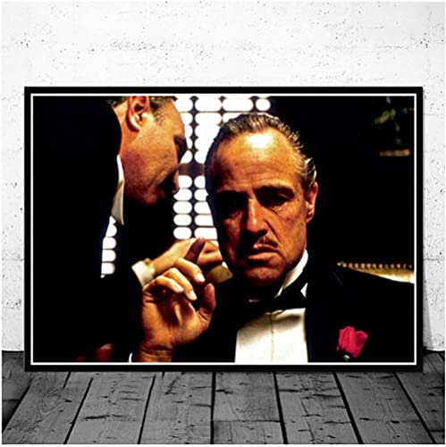 Puzzle 1000 Teile Film Der Pate Gangster Schauspieler Poster Papierspielzeug für Erwachsene Dekompressionsspiel 50x70CM von TNTEVX