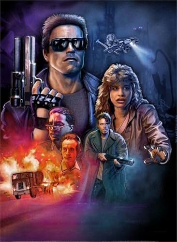 Puzzle 1000 Teile Vukovich Retro Actionfilmplakat Dekompressionsspiel für Erwachsenenspielzeug Gt94Zw 38x52CM von TNTEVX