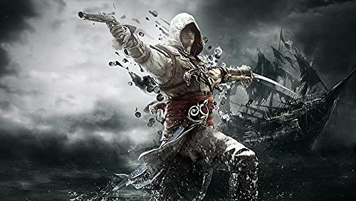 Puzzle 1000 Teile für Erwachsene Assassins Creed Pädagogisches intellektuelles Dekompressionsspielzeug Lustiges Familienspiel für Kinder Erwachsene Herausforderndes Puzzle Geschenk 38x52CM Puzzle 1000 Teile für Erwachsene Assassins Creed Pädagogisches intellektuelles Dekompressionsspielzeug Lustiges Familienspiel für Kinder Erwachsene Herausforderndes Puzzle Geschenk 38x52CM von TNTEVX