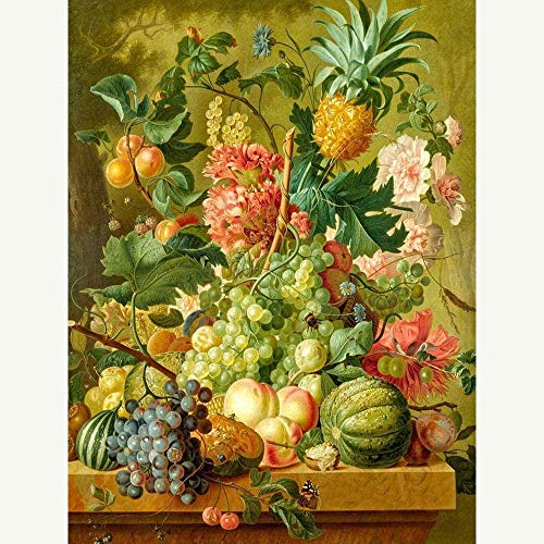 Puzzle für Erwachsene, 2000 Teile, Obst-Enzyklopädie, Malerei, Heimdekoration, Lernspielzeug, Dekompressionsspiel, Puzzle, 70 x 100 cm von TNTEVX