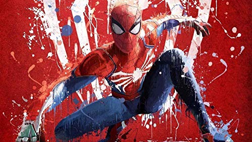 Puzzle für Erwachsene 1000 Teile Spiderman Puzzles für Kinder Lernspielzeug Denkspiel Geschenk Teenager DIY Home Entertainment Spielzeug 26x38CM von TNTEVX