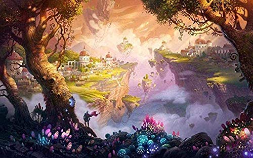 Puzzle für Jugendliche und Kinder – Fantasyles Wunderland – Spiele, Geburtstags- und Festgeschenk, 1000-teiliges Puzzle für Erwachsene, 50 x 70 cm von TNTEVX