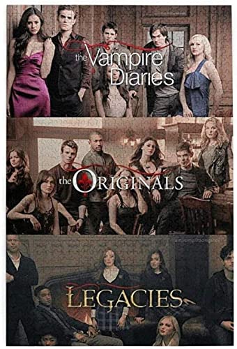 The Vampire Diaries Puzzle 1000 Teile Papierbild Puzzle Familiendekorationen Einzigartige Geschenke für Kinder & 38x52CM The Vampire Diaries Puzzle 1000 Teile Papierbild Puzzle Familiendekorationen Einzigartige Geschenke für Kinder & 38x52CM von TNTEVX
