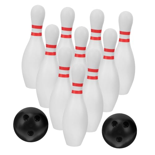 TOBBOMEY 1 Satz Bowlingkugel bowlen Kinderspiele Bowling Set lernspielzeug Outdoor-Bowling Bowlingspiele für drinnen Plastik von TOBBOMEY