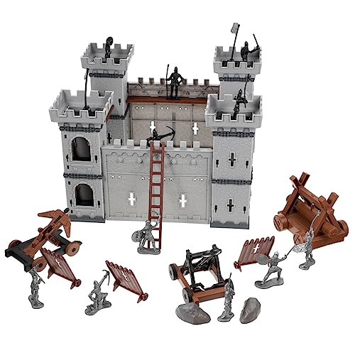 TOBBOMEY 1 Satz Schlosssoldat Spielzeug Schloss Spielset Soldaten-Spielset Miniaturen Spielzeug für Kinder kinderspielzeug Militärmodelle für Kinder dekoratives Militärmodell Plastik von TOBBOMEY