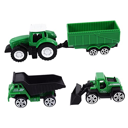 TOBBOMEY 1 Satz Spielzeugauto kleine Baufahrzeuge Spielzeug für Baufahrzeuge Engineering-LKW-Spielzeug Kinder puppenwagen kinderspielzeug Auto Fahrzeugmodell Spielzeug für Kinder Abs Green von TOBBOMEY