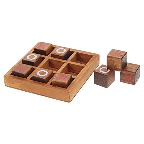 TOBBOMEY 1 Set Holzbrettspiele Kreative Toe Strategy Board Spiele Für Familien von TOBBOMEY