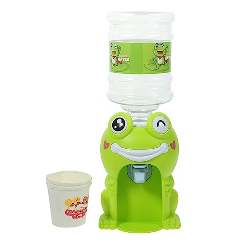 TOBBOMEY 1 Set Lovely Cartoon Frosch Shaped Design Wasserspender Wassermaschine (grün) von TOBBOMEY