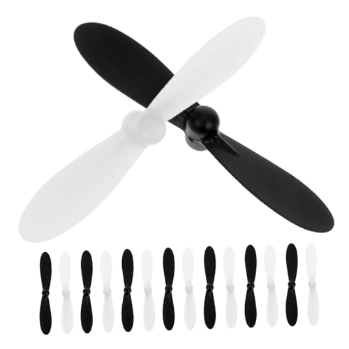 TOBBOMEY 10 Paar Ferngesteuertes Flugzeugmodell Flugzeugteile Und Zubehör Von Spielzeugflugzeugen Kunststoff-flugzeugpropeller Minipropeller Propeller Für Maschinen Plastik von TOBBOMEY